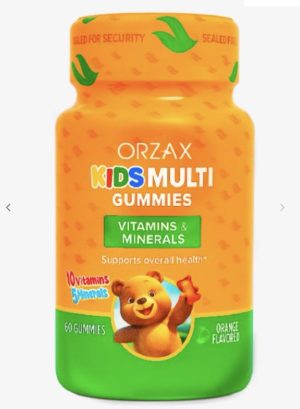 ORZAX, Kids multi, gummies, Детские мультивитамины, 60 мармеладок
