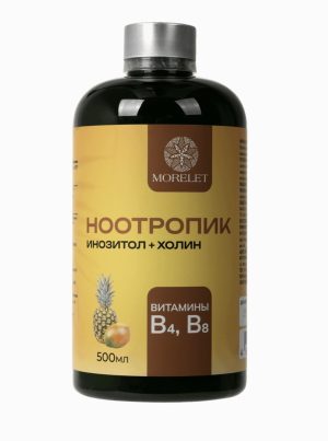 MORELET, НООТРОПИК, Инозитол и холин, 500 мл