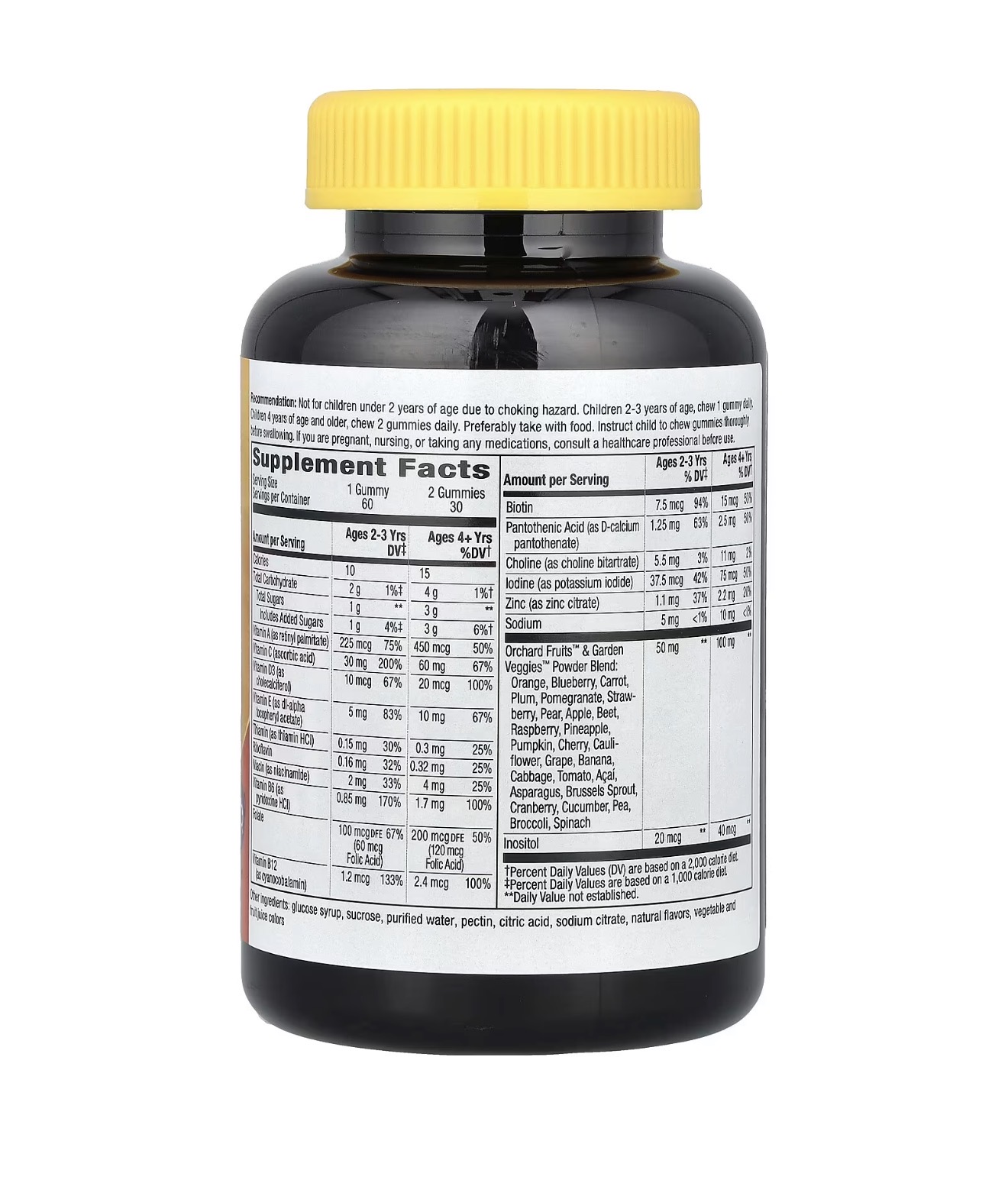 Natures way, Alive gummy multivitamin, 60 мармеладок